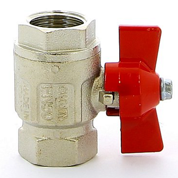 Кран шар. бабоч. в/в Ду  1/2" ITAP IDEAL 092 полнопроходной